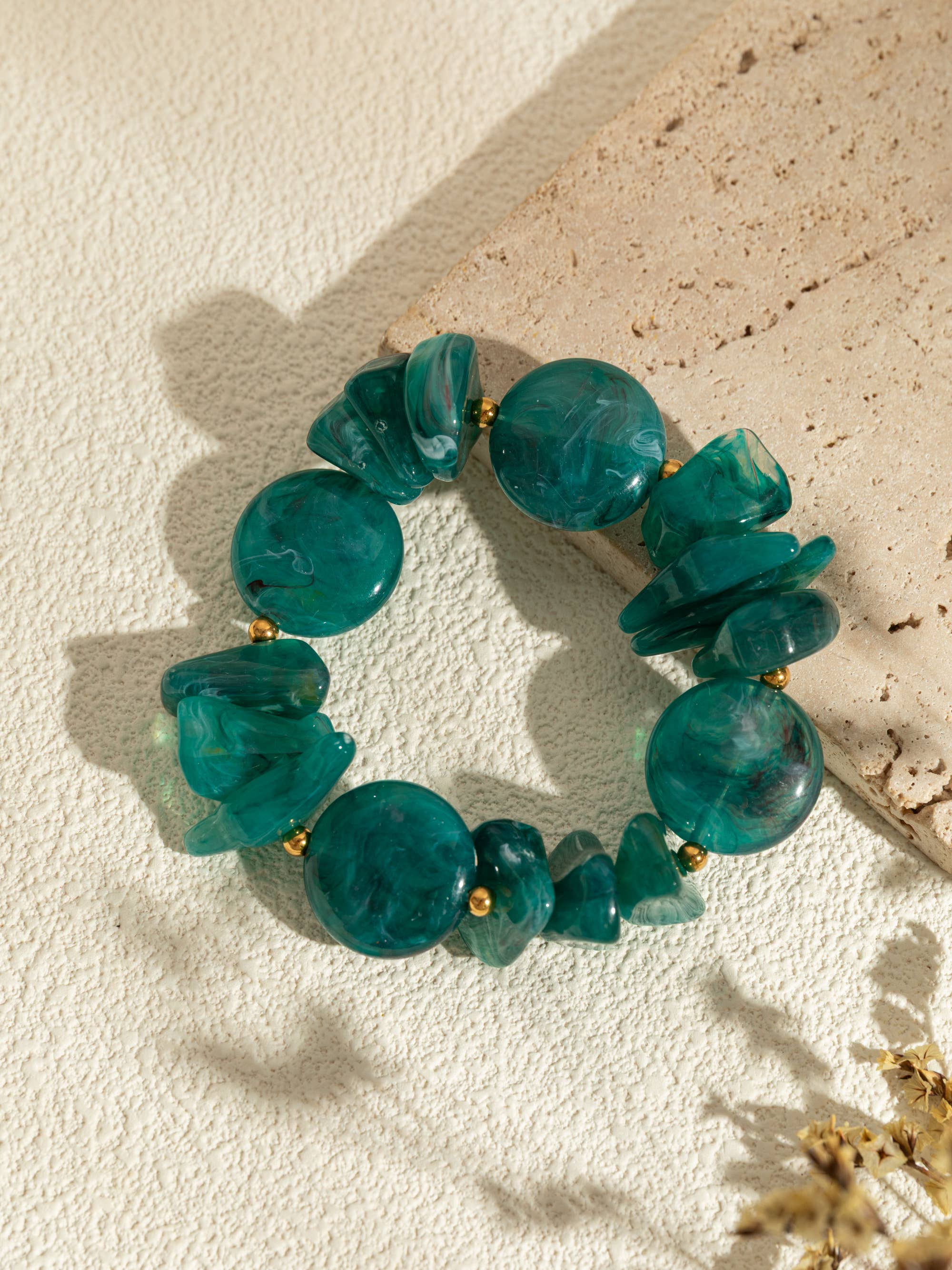 COSMOS - Wholesale Beaded Bracelet - Colorful Resin Elastic Bracelet Multicolor Fashion Jewelry2