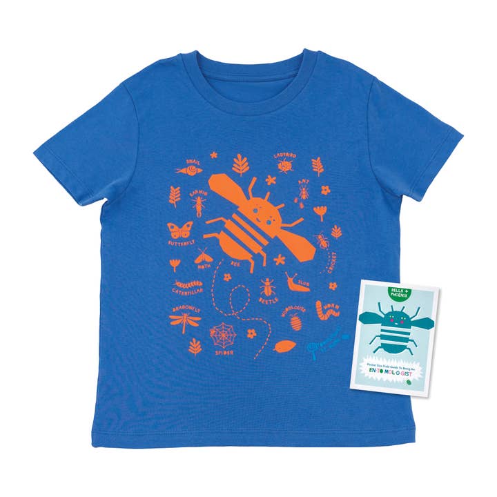Camiseta y folleto de Bugs Organic para venta al por mayor de Bella + Phoenix