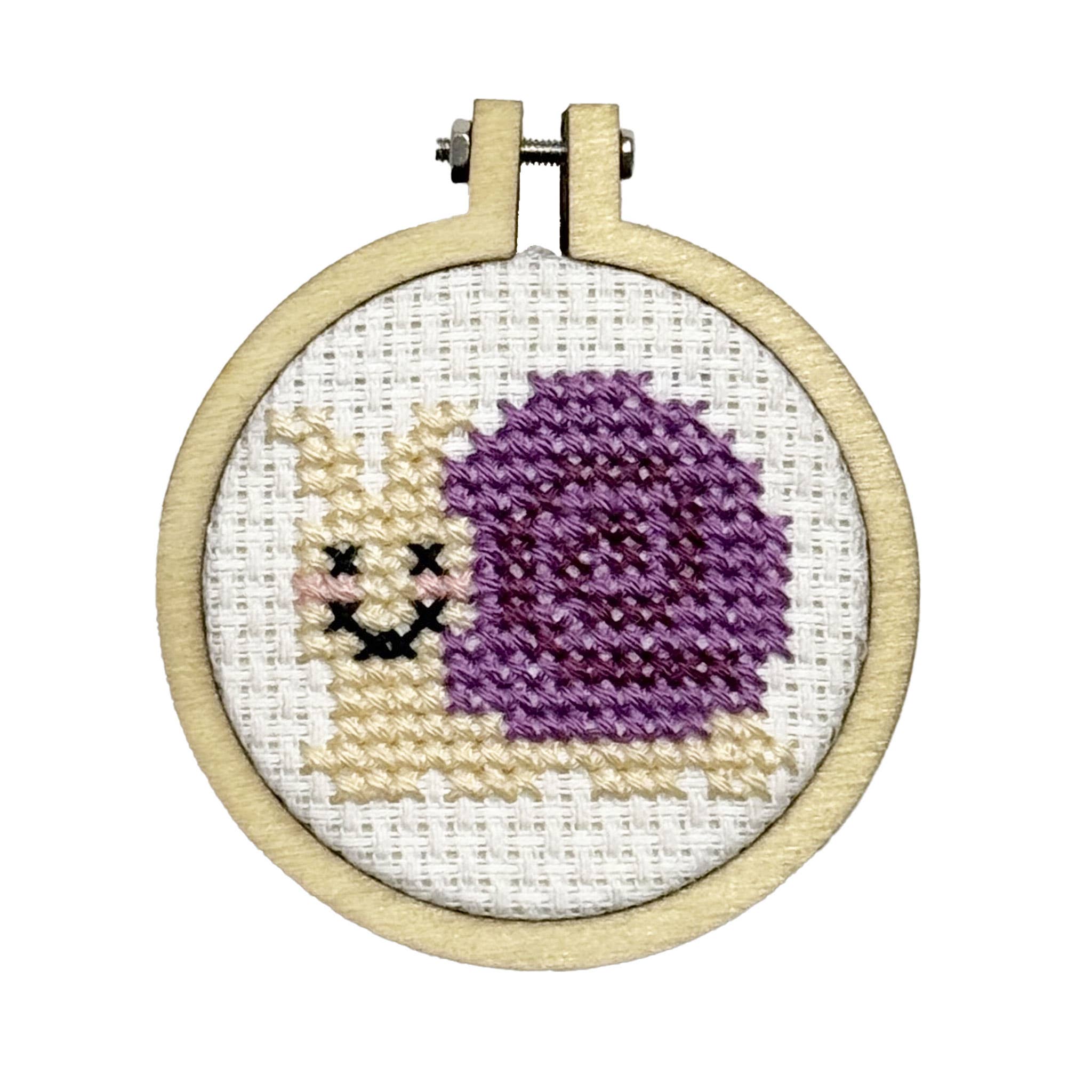 The Crafty Kit Company - Wholesale Embroidery/Cross Stitch Supplies - 'Let's Shellebrate!' Mini Matchbox Cross Stitch Kit3