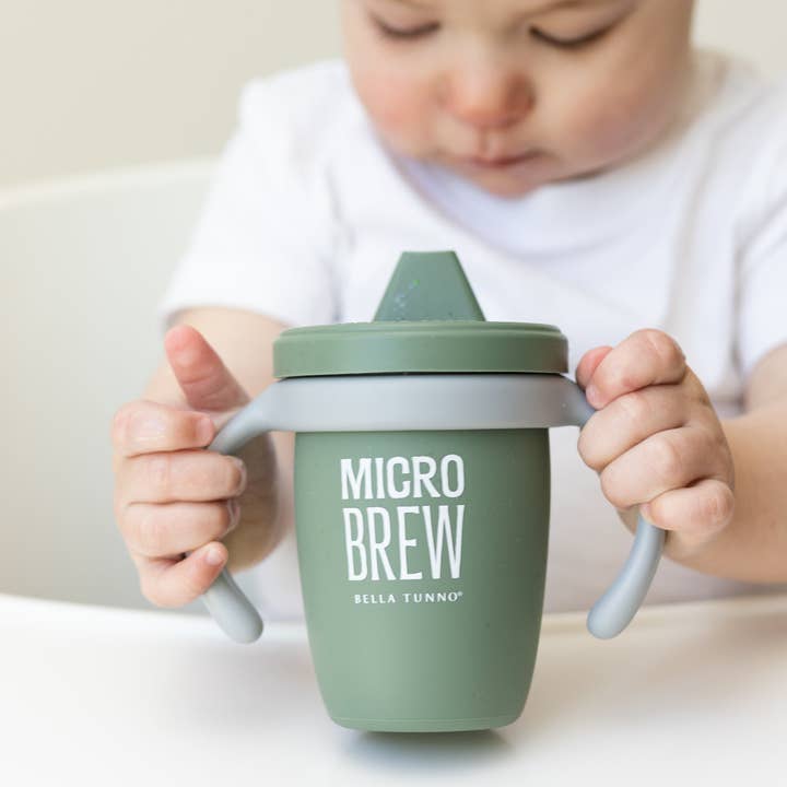 Green Micro Brew Happy Sippy for wholesale on Faire3