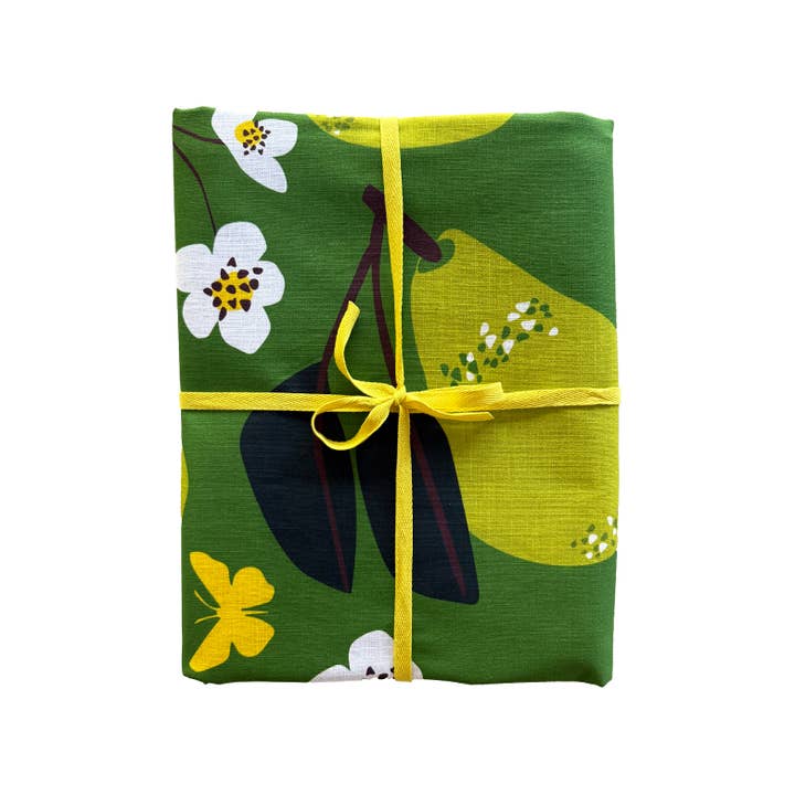 Pear Tablecloth for wholesale by Elizabeth Grubaugh