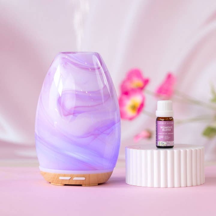 Lively Living - Wholesale Electronic diffuser - Aroma-Swirl Glass Diffuser3