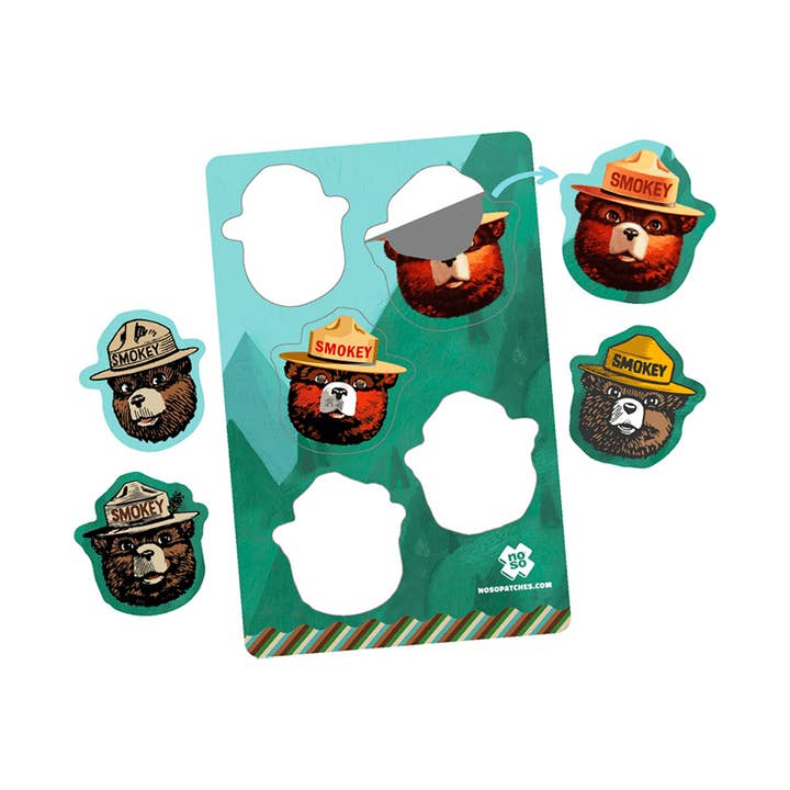 Noso Patches - Wholesale Patch - Smokey Bear Dazzits