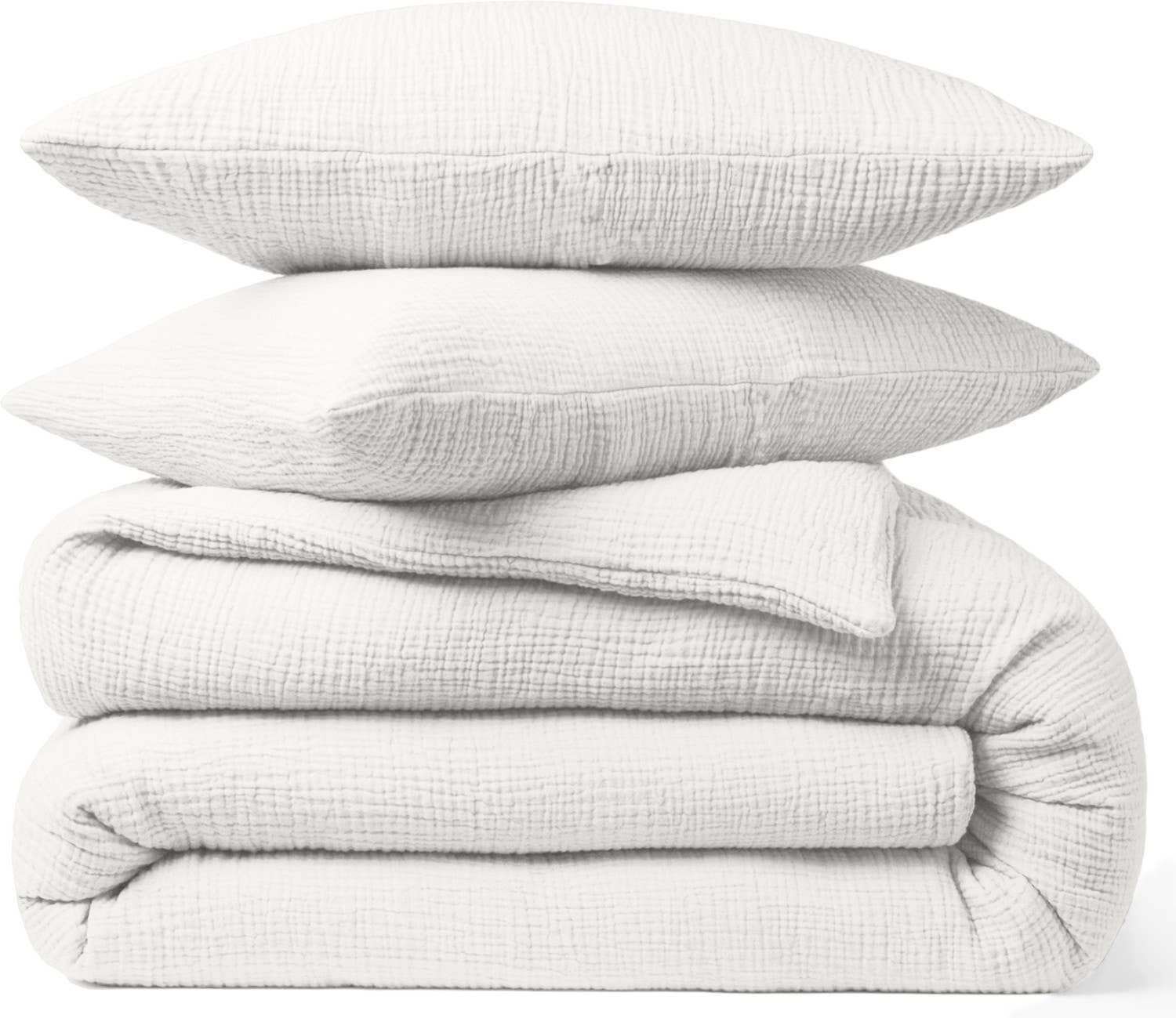 PILLOWCASE 50X70 CM 100% PURE WHITE COTTON GAUZE for wholesale on Faire1