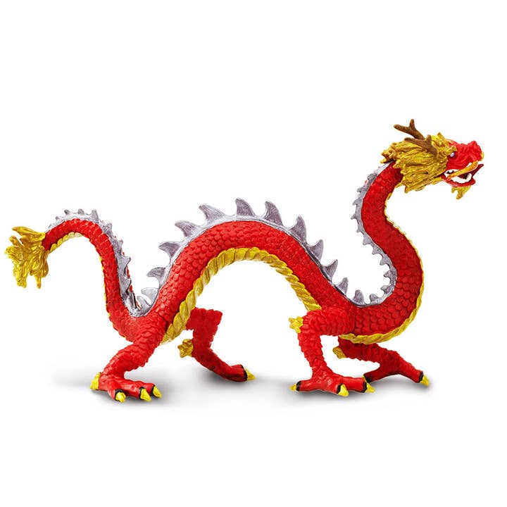 Safari Ltd. - Wholesale Figurine Toy - Kids - Horned Chinese Dragon - 101351
