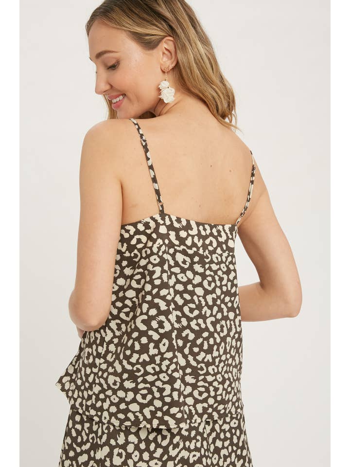 Bluivy - Venta al por mayor Camisola - Mujer - BOTÓN ARRIBA LEOPARDO CAMI4