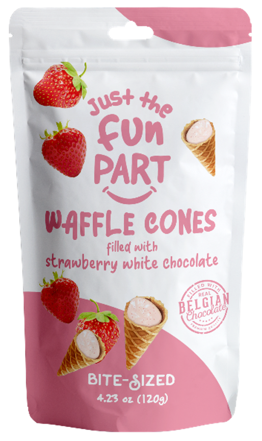 Just the Fun Part - Wholesale Chocolate Covered Sweets - Variety Pack - Hazelnut, Peanut, Strawberry, & Coconut3