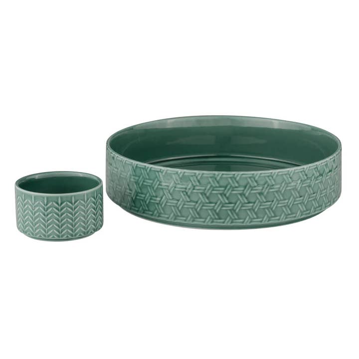 Heath Jade Bowl 2pk Set for wholesale by Ladelle Group