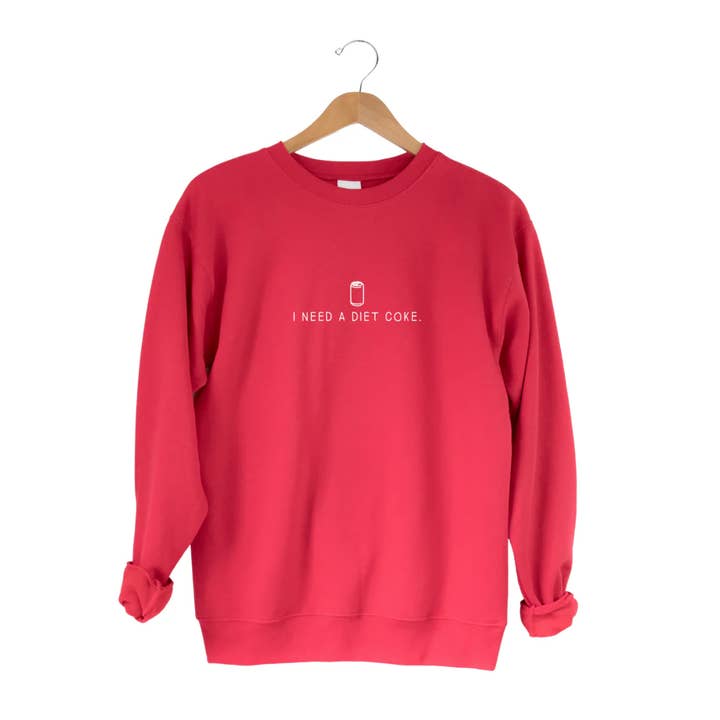 SBG Co. - Wholesale Graphic Sweatshirt - Women's - I need a Diet Coke - Graphic Tee or Pullover2