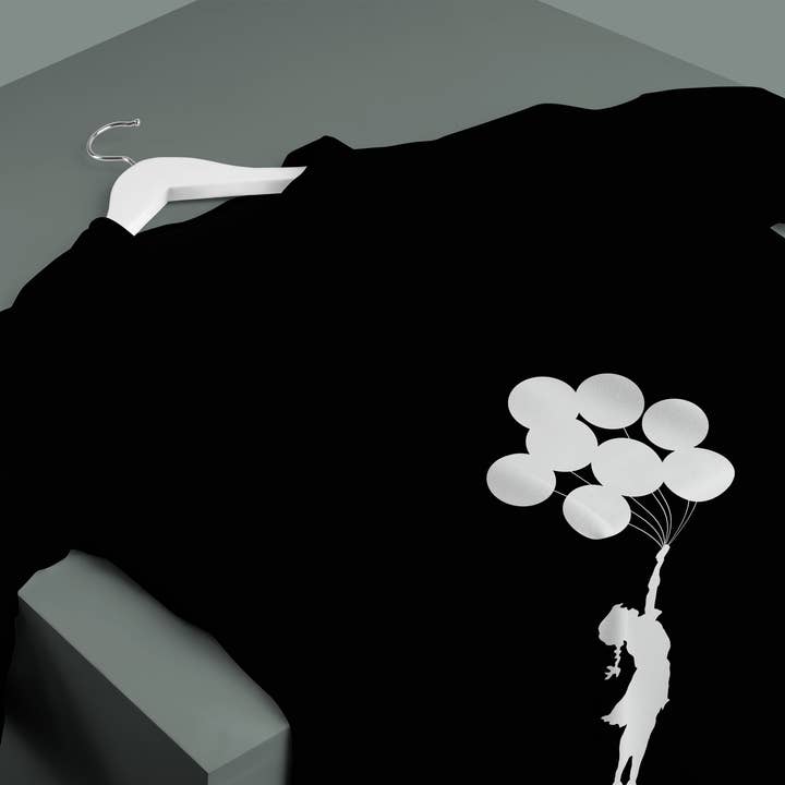 URBAN.ITY SRL - Wholesale T-Shirt - Women's - Banksy's Graffiti T-shirt - Flying Ballons2