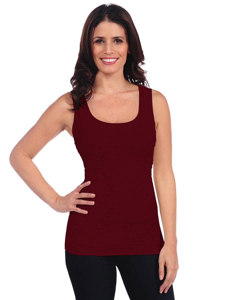 TINA Stephens Italy/Tees By Tina - Wholesale Tank Top - Women's - Lattice Tank (28T)2