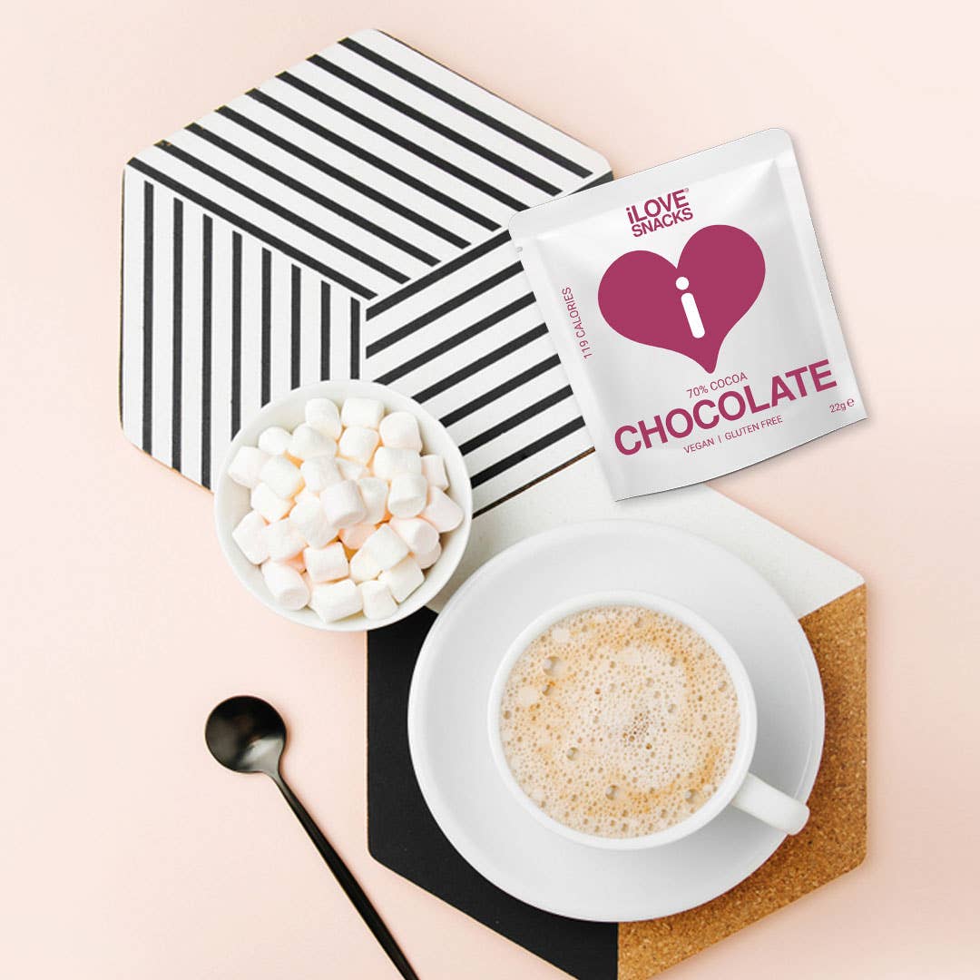 iLOVE SNACKS - Wholesale Chocolate - 70% Cocoa Belgian Chocolate, Vegan, GMO Free, Gluten Free1