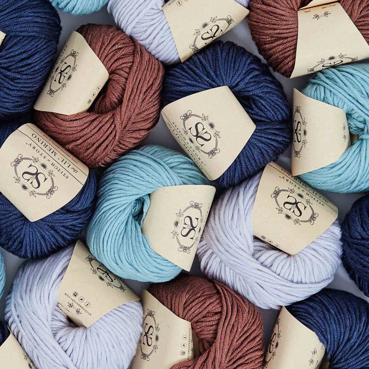 Stitch & Story - Wholesale Yarn - The Lil' Merino Baby Knitting Wool16