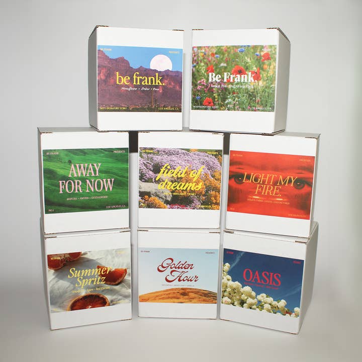 Be Frank - Wholesale Jar/Filled Candle - Oasis Candle4