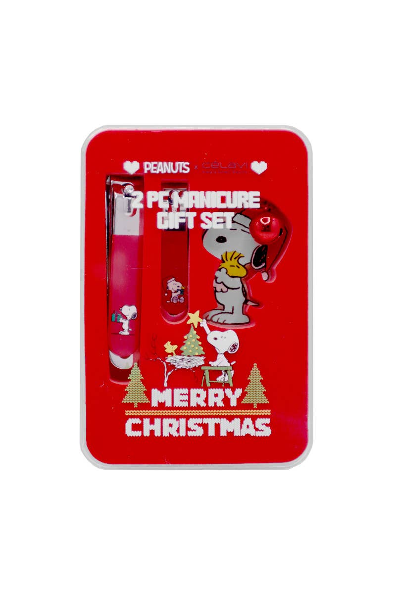PINEAPPLE Beauty – Großhandel Nagelpflegesets – Celavi P46279H Peanuts Nagelknipser Geschenkset - 6er Set2