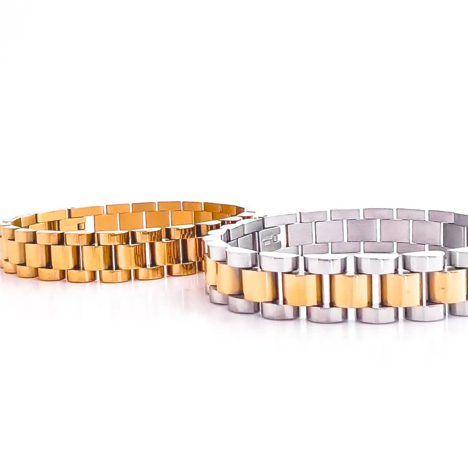 kaimi - Wholesale Link & Chain Bracelet - 'island time' timepiece bracelet1