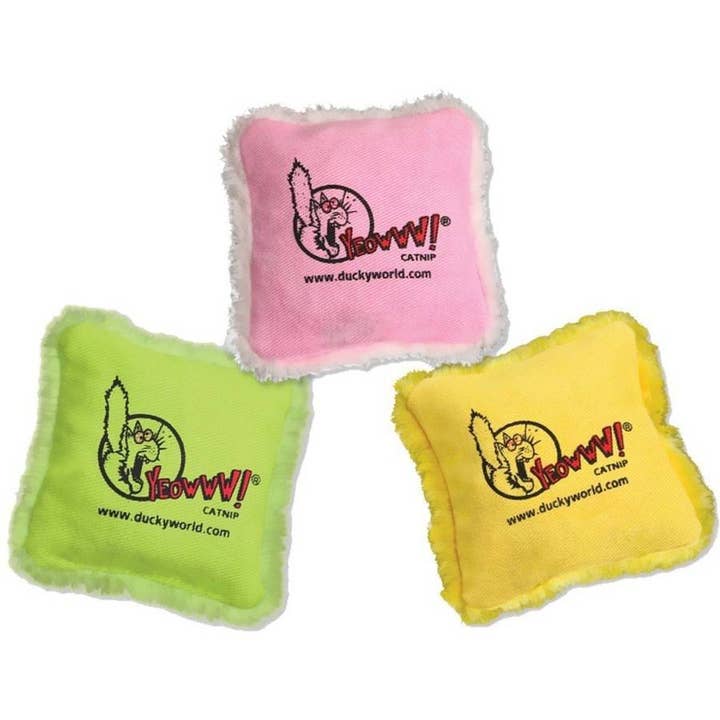 Petdropshipper - Wholesale Catnip - Duckyworld Yeowww! Pillow Refills (Pink)