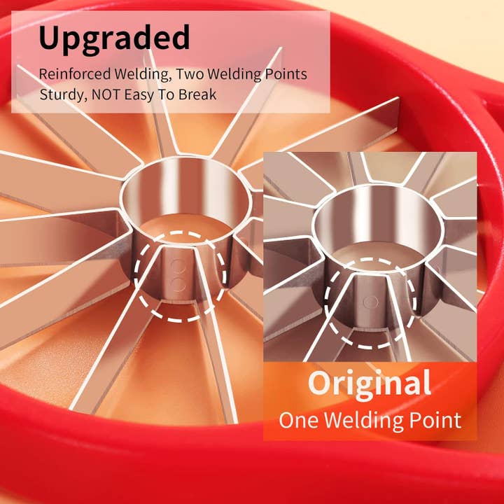 VIGOR – wholesale Kitchen tool/gadget – Durable Heavy Duty Apple Corer Greatly Quicken Slicing Apple