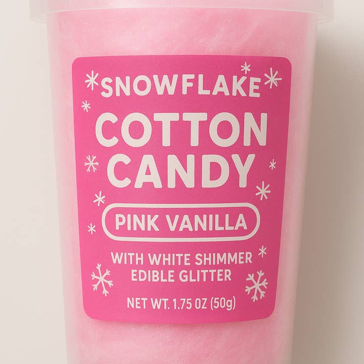 Pink Vanilla Snowflake for wholesale by Sugar Bloom Sweet Shop