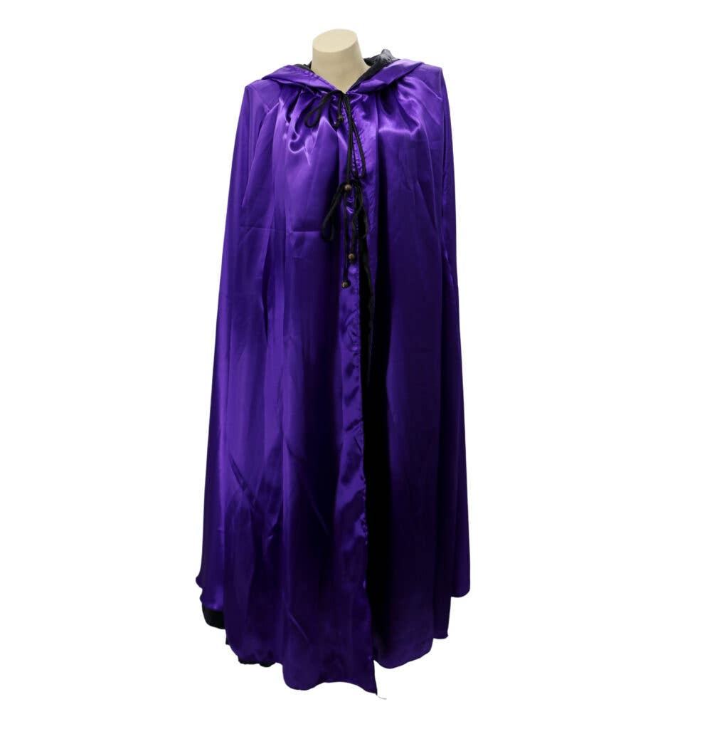 Western Fashion - Wholesale Cape - Women's - 8492 - Reversible Cape / Cloak with hood, Satin,35