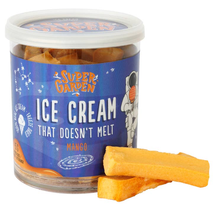 Super Garden - Wholesale Ice Cream/Sorbet - FREEZE DRIED MANGO ICE CREAM