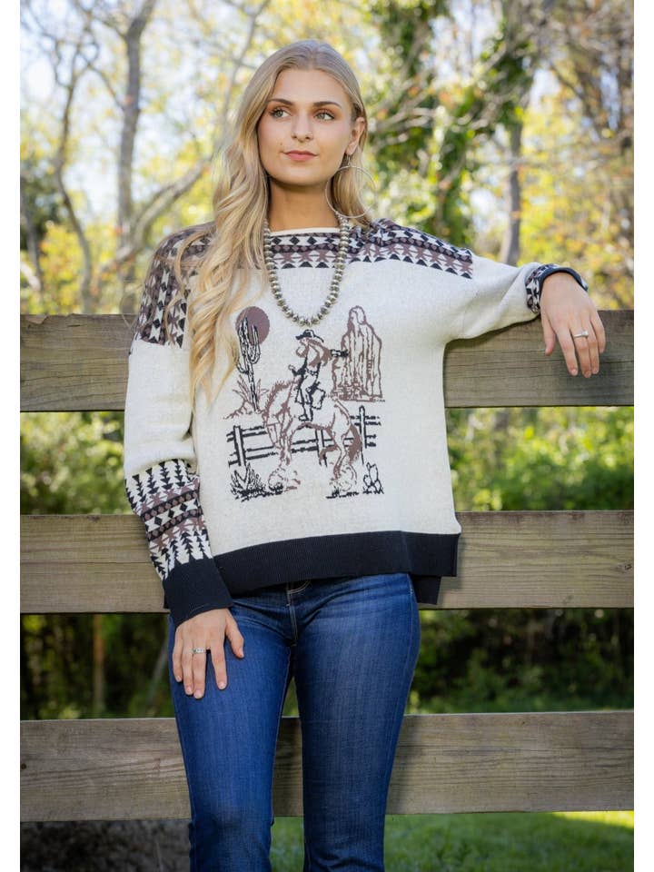 Cotton & Rye Outfitters - Wholesale Knit Sweater - Women's - Calamity Jane Sweater (CRK805)