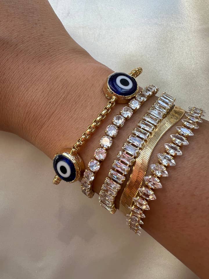 Liah Bracelet (dark blue) for wholesale by Starlite By J