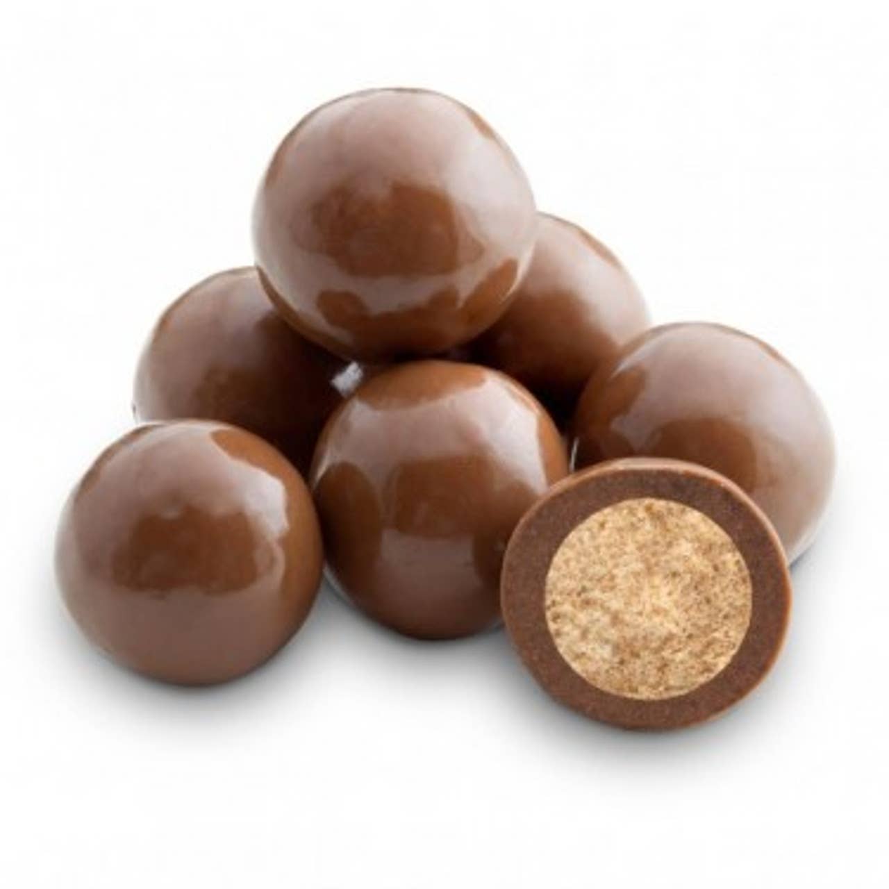 Long Island Candy Factory - Vendita all'ingrosso Dolci ricoperti di cioccolato - Palline di Cioccolato al Latte Maltato Confezione da 2,5 Libbre Sfuso0
