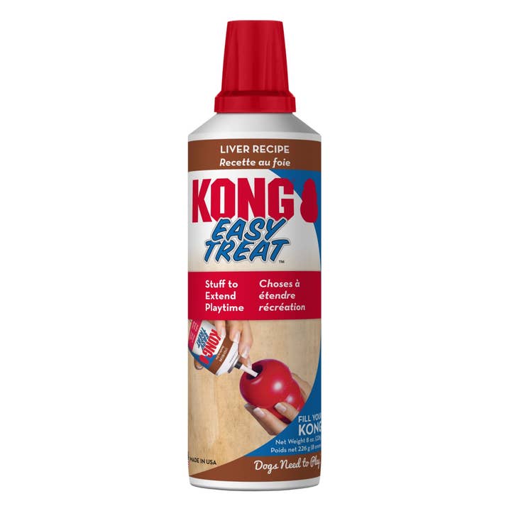 Petdropshipper - Wholesale Pet Treats - Dog - KONG Easy Treat Paste Dog Treat Chicken Liver 1ea/8 oz