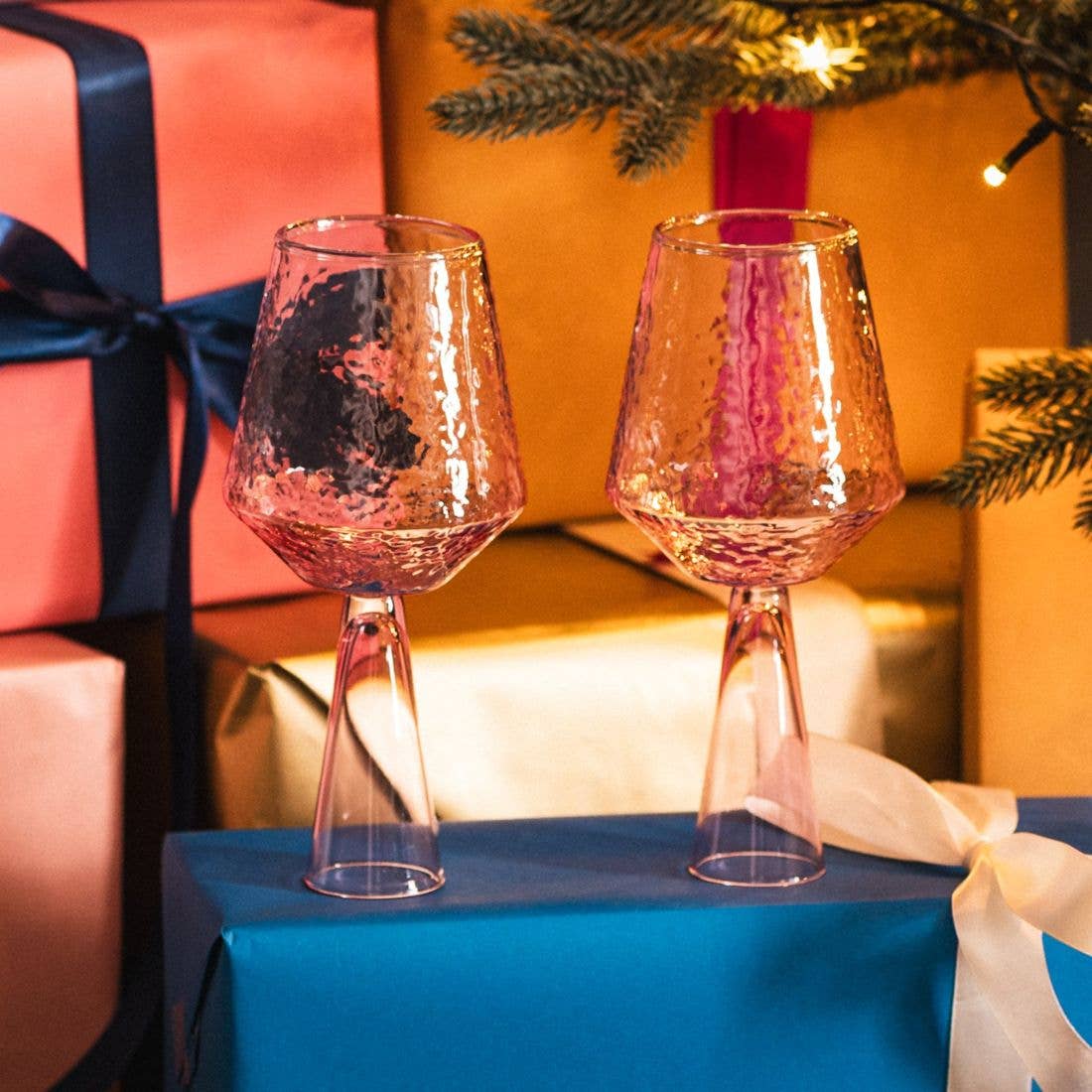 Brût Home and Glassware - Vente Verres à vin - Verres à vin Claude | Lot de 2 | Verres à vin roses2