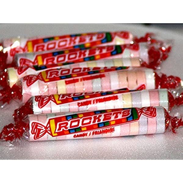 Candy - Wrapped Rockets - 2.2 Lbs for wholesale by Wholesale2go