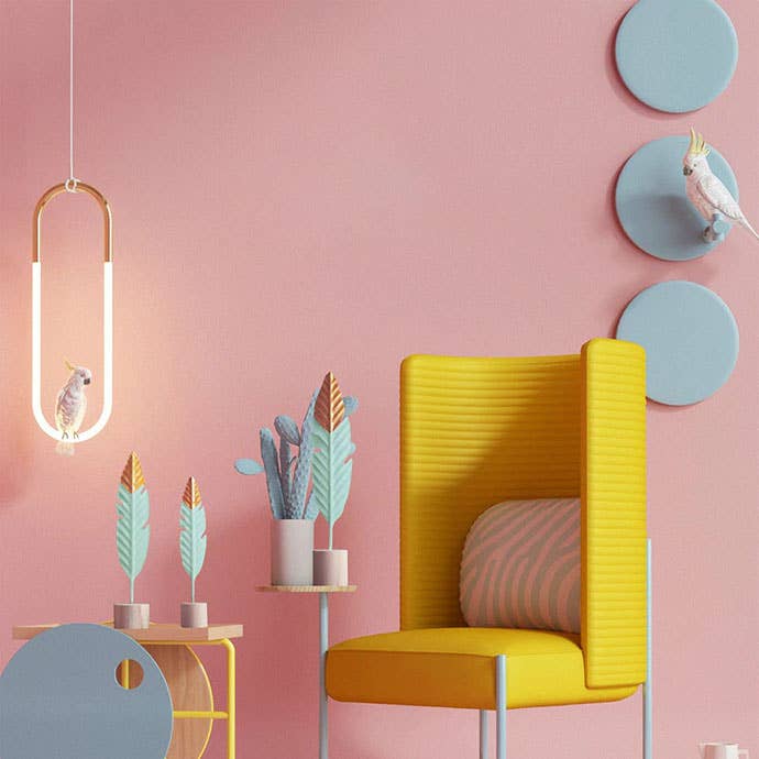 AN Commerce - Wholesale Ornament - Feather Wooden Decorations | Pack of 31