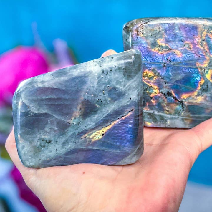 Mandala Gems – wholesale Spiritual stone/crystal – Purple Labradorite Crystal Freeform, Rainbow Labradorite, White Labradorite6