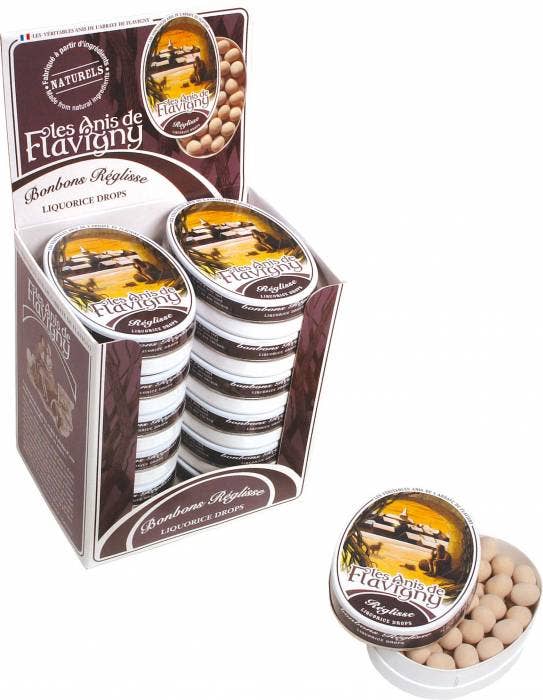 123bonbon - Vendita all'ingrosso Caramelle dure - Flavigny anice con liquirizia1