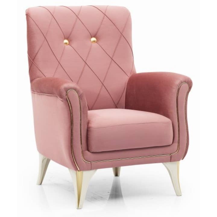 Vienna Chair Dusty Rose for wholesale by Furnia group corporation
