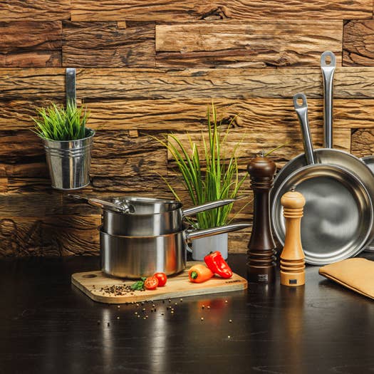 Menastyl - Wholesale Cookware Set - Set of 3 PROFESSIONAL 24/28/30cm stainless steel frying pans2