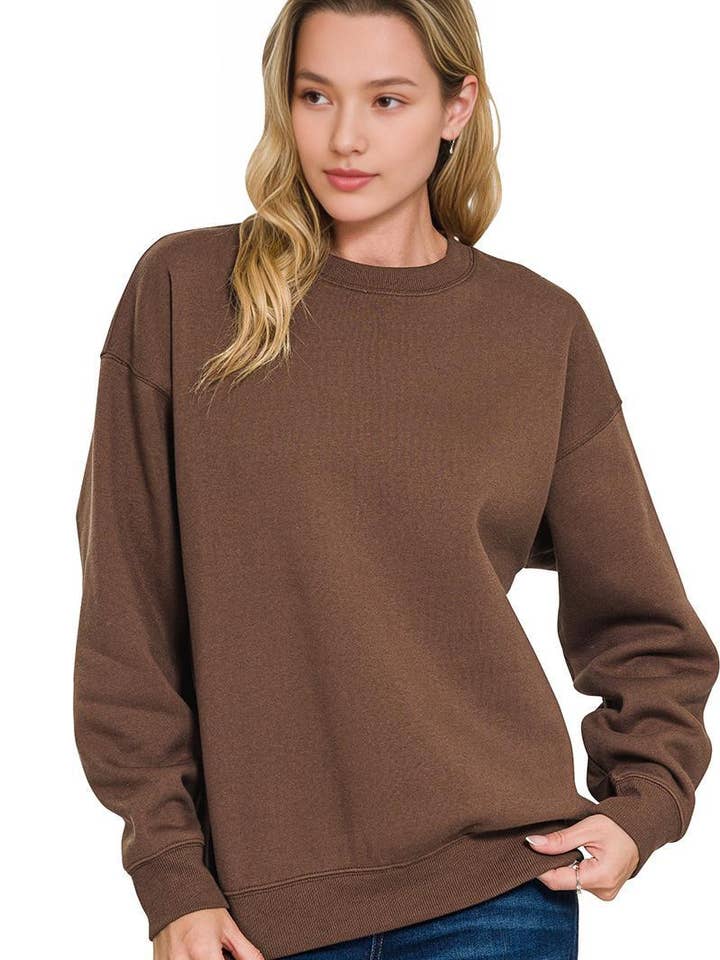 42POPS – wholesale Sweatshirt - Dam – Fleece Crewneck Pullover Sweatshirts30