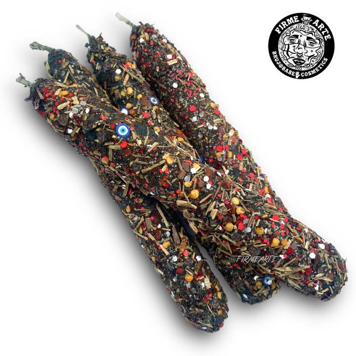 Firme Arte Internet Bodega - Vendita all'ingrosso Candele cilindriche/candelieri - Candele Magiche a Taper | «Fuck Outta Here» | Purificazione Vibrazionale3