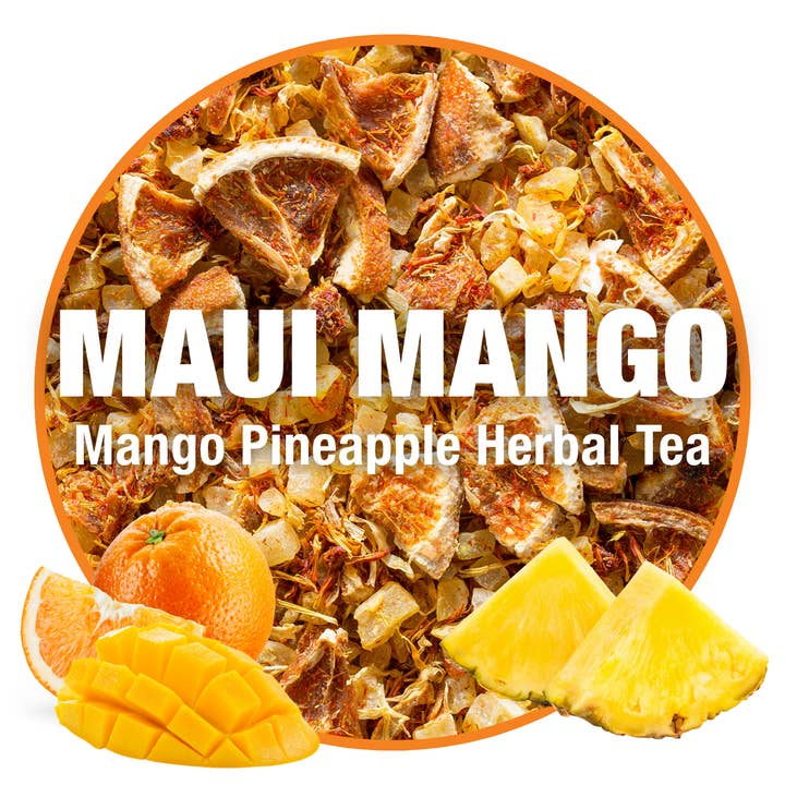 Maui Mango - Mango Pineapple Herbal Tea and other Purchase Wholesale cascara tea. Free Returns & Net 60 Terms on Faire trending on Faire.
