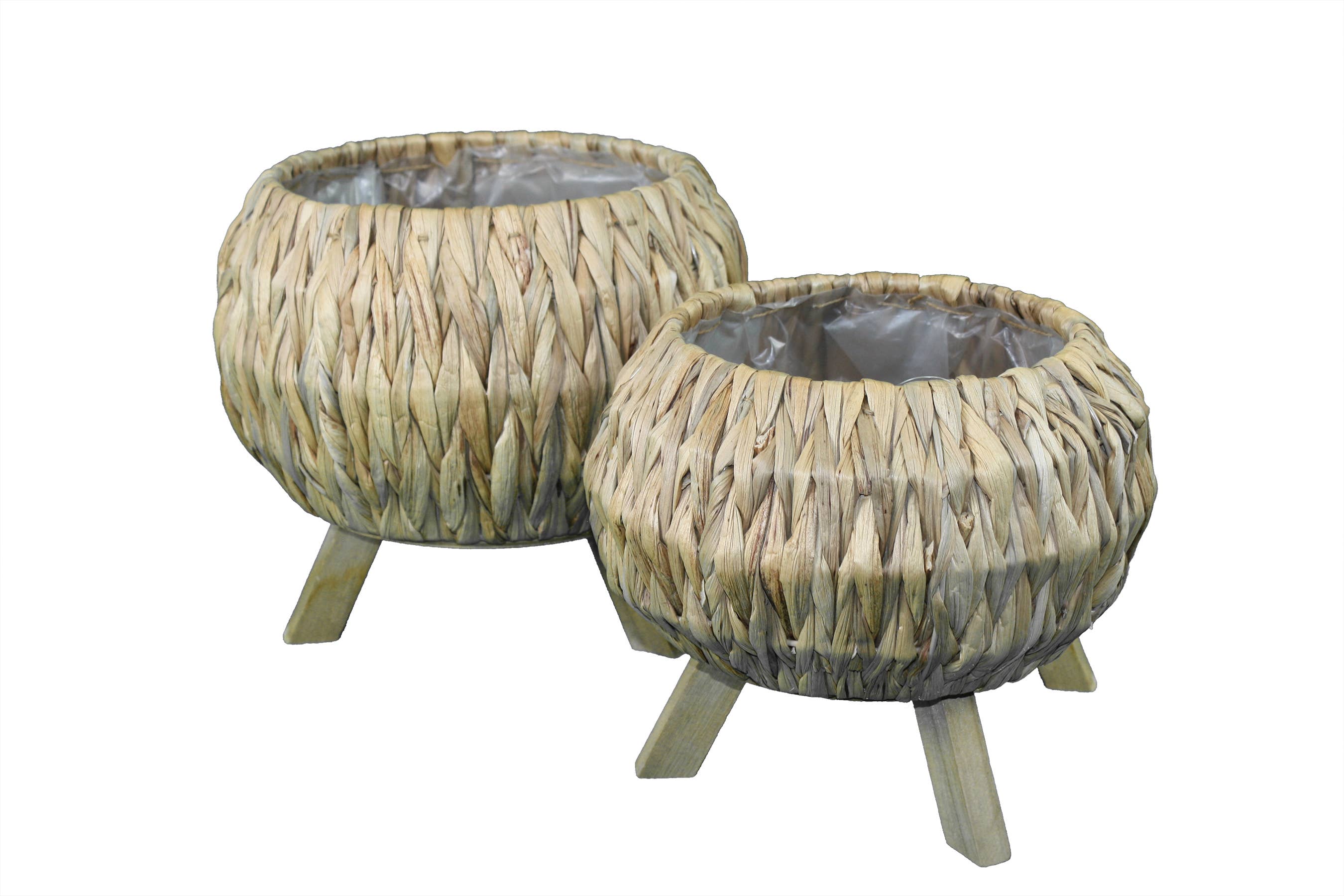 Braun - Wholesale Plant Pot - Seagrass Bowl Planter (Large)0