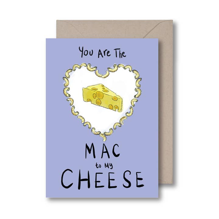 Du bist der Mac zu meiner Cheese Card für den Großhandel von KitsCH Noir