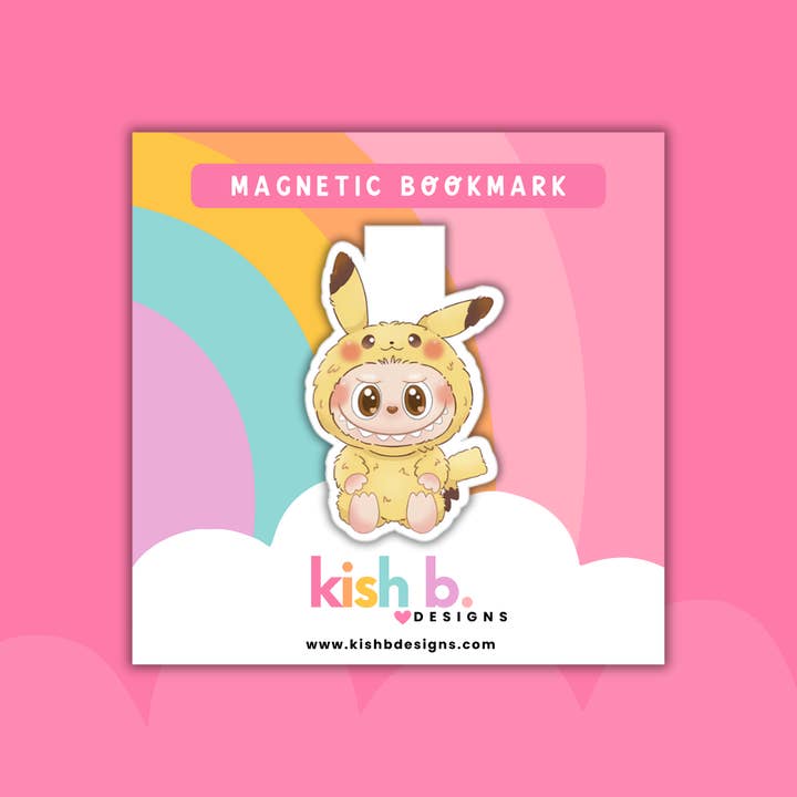 Pika-Monstre | Marque-page magnétique pour la vente par Kish B. Designs
