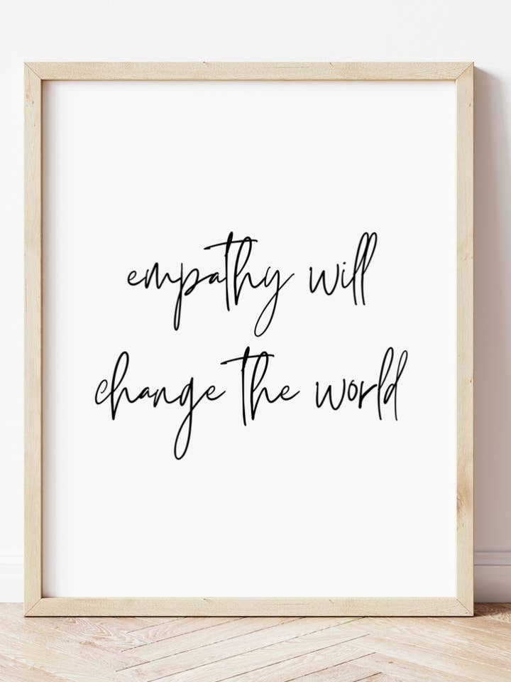 Empathy Will Change The World for wholesale by Blossom & Bloom