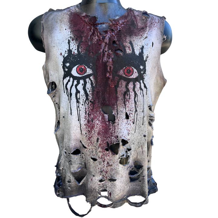 Alice Cooper Zombie Costume Bloody Rock Band Tee for wholesale by TaylorMade Costume Design