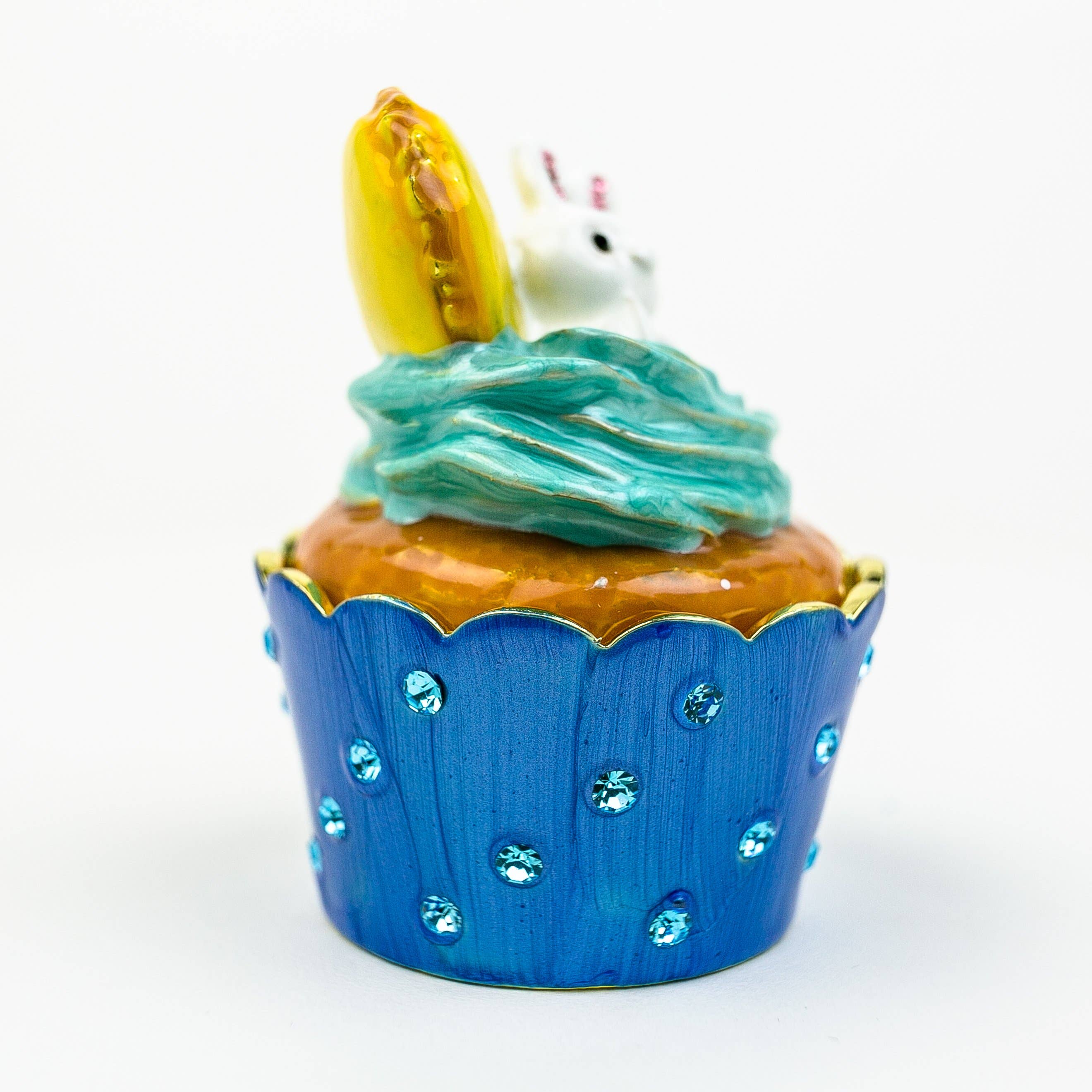 Keren Kopal - Wholesale Jewelry Box/Organizer - Rabbit on Cupcake Trinket Box5