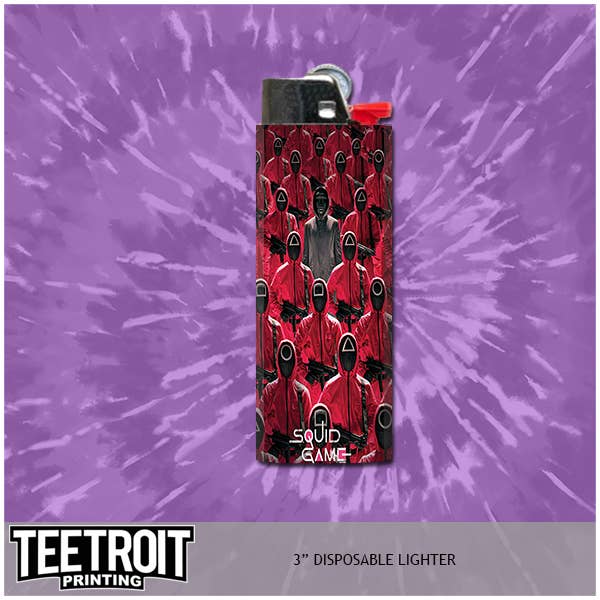 Teetroit Printing LLC - Wholesale Lighter - Horror Disposable Lighter17