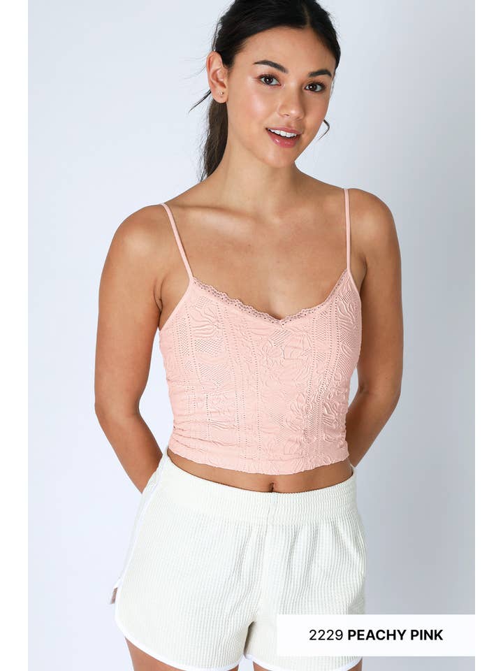 NIKIBIKI – Engroshandel Chemise – til kvinder – NS8384 - Cami med dobbelt blondekant