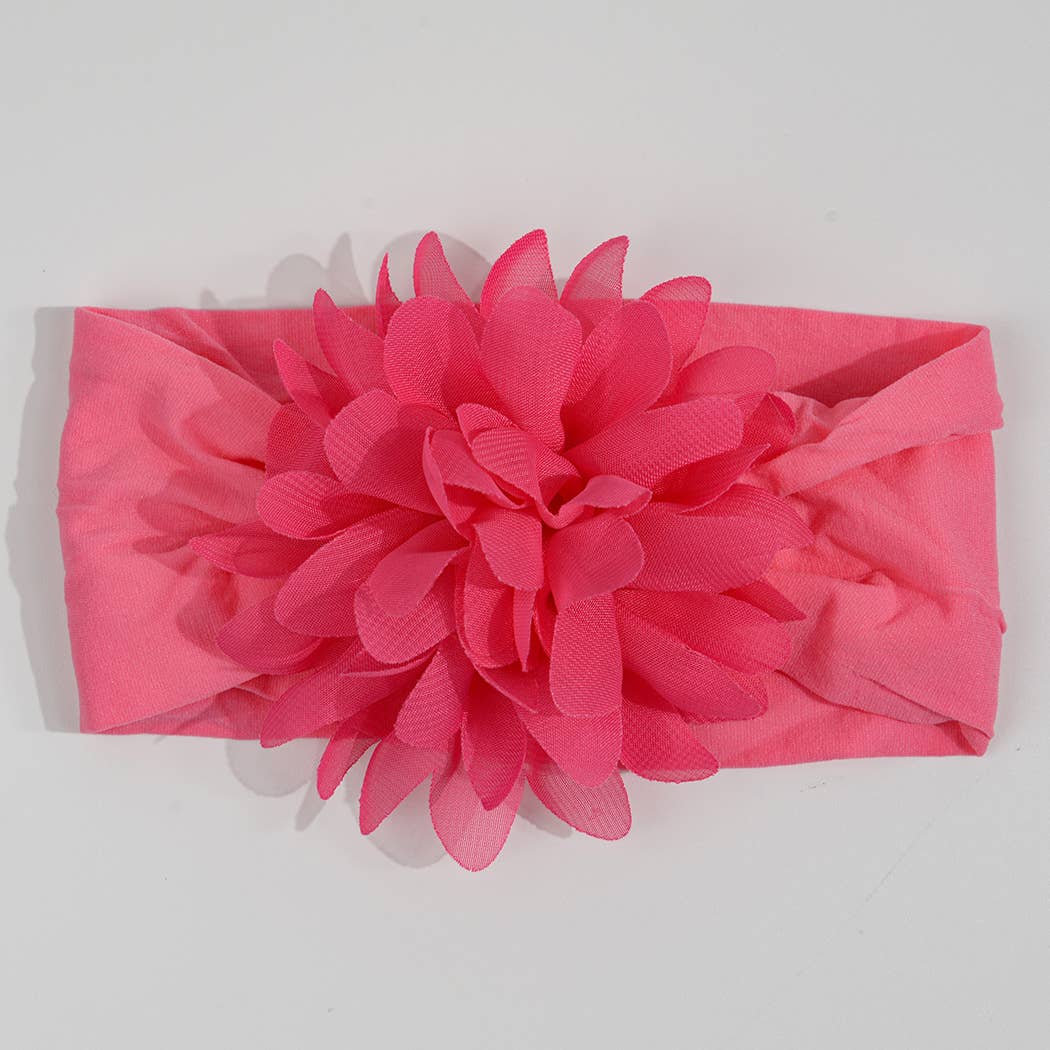 TheDivaSoap – Großhandel Fashion-Stirnband – Baby – Flower Baby Haarband aus Nylon mit Schleife9