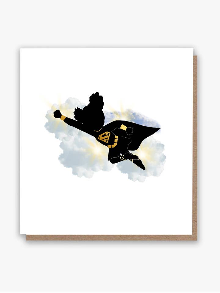 Tarjeta Supergirl 4: ¡Empoderando a los pequeños héroes! ✨⚡️⚡️✨ para venta al por mayor de All Shades