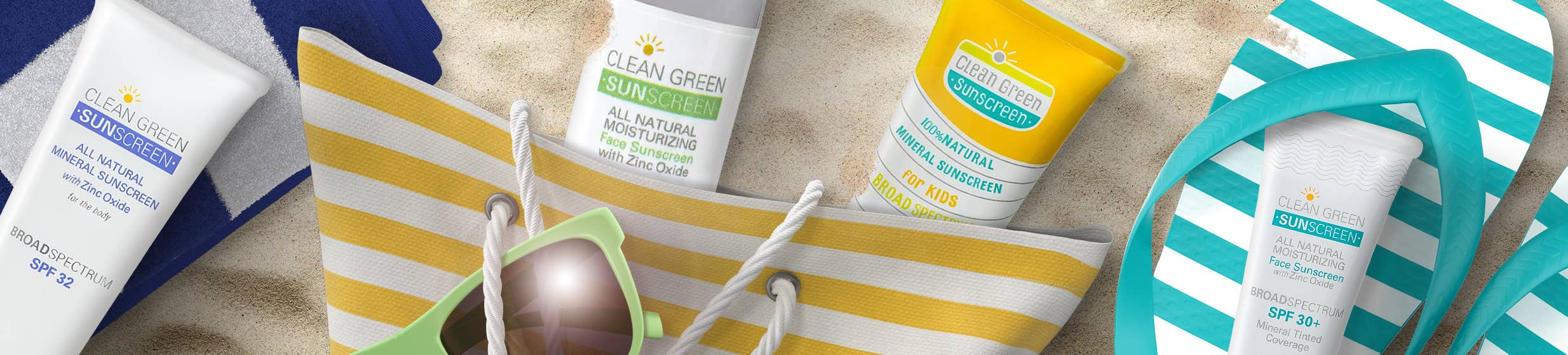 clean green sunscreen